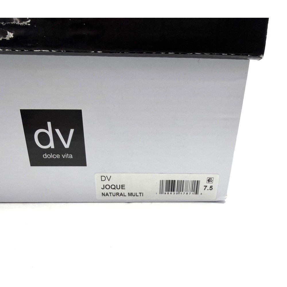 DV Dolce Vita Women's Joque Retro Lace-Up Sneakers Size 7.5 Natural Multi NWT - Picture 10 of 10